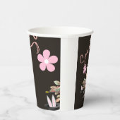 Cute some bunny loves teaching mug papieren bekers (Rechts)