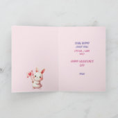 Cute Some Bunny Loves You Valentine Feestdagen Kaart (Binnen)