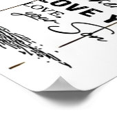 Cute Son aan mijn mam Gift | Levendige gezinsplann Poster (Hoek)