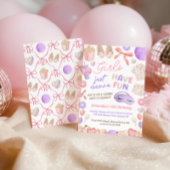 Cute Spa Pyjama Feest Verjaardag Kaart