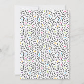 Cute spa-verjaardagsuitnodiging kaart (Achterkant)