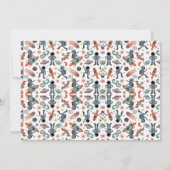 Cute Space 7th Birthday photo | Six & Seven  Kaart (Achterkant)