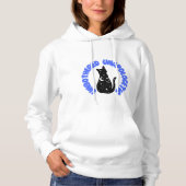 Cute Space Cat Sweatshirt - Funny Cosmic Attitude  (Voorkant)
