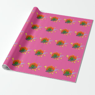 CUTE SPACE CAT-WRAPPERPAPIER CADEAUPAPIER
