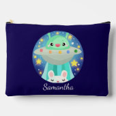 Cute Space Creature And Bunny Rabbit Etui (Voorkant)