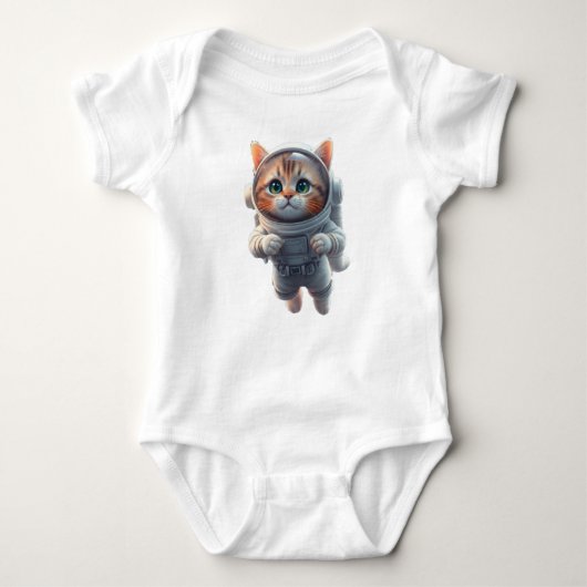 cute space explorer Cat  Romper (Voorkant)