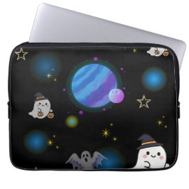 Cute Space Galaxy Doodle Laptophoes Laptop Sleeve