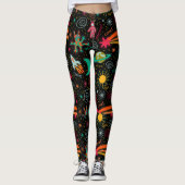 Cute Space Pattern Leggings (Voorkant)