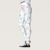 Cute Space Rockets Patroon | LEGGINGS (Links)