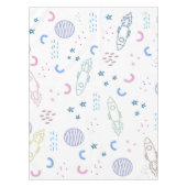 Cute Space Rockets Patroon | Tablecloth Tafelkleed (Voorkant)