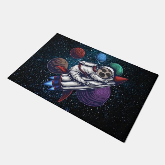 Cute Space Sleuf Deurmat (Schuin)