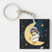 Cute Space Sloth Sleutelhanger (Voorkant)