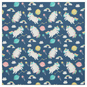 Cute Space Unicorns Fabric Stof (Swatch)