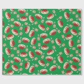 Cute Spaghetti kinderen Birthday Party Kawaii Cadeaupapier (Vlak)