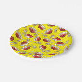 Cute Spaghetti kinderen Birthday Party Kawaii Papieren Bordje (Gekanteld)