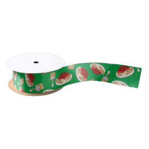 Cute Spaghetti kinderen Birthday Party Kawaii Satijnen Lint