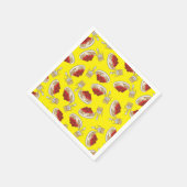 Cute Spaghetti kinderen Birthday Party Kawaii Servet (Hoek)