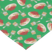 Cute Spaghetti kinderen Birthday Party Kawaii Tafelkleed (Gekanteld)