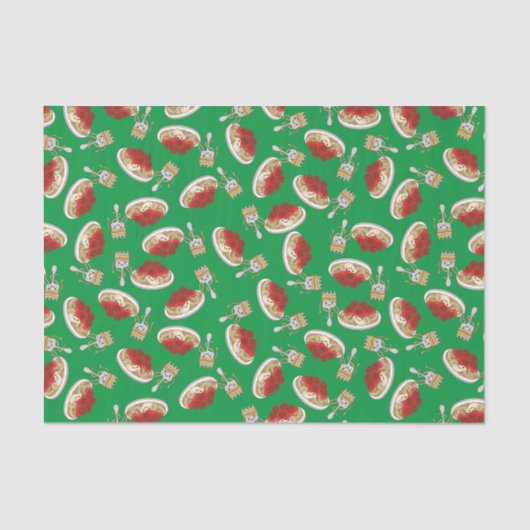 Cute Spaghetti kinderen Birthday Party Kawaii Tissuepapier (Voorkant)