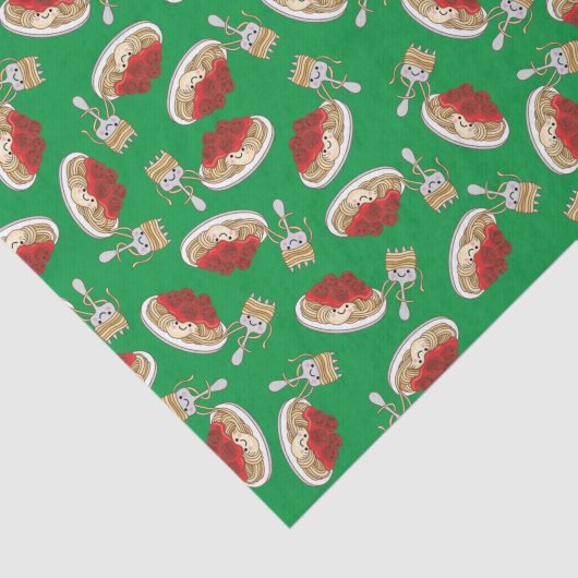 Cute Spaghetti kinderen Birthday Party Kawaii Tissuepapier (Detail)