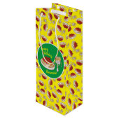 Cute Spaghetti kinderen Birthday Party Kawaii Wijn Cadeautas (Achterkant Gekanteld)