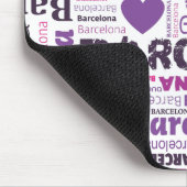 Cute spain barcelona souvernir mousepad muismat (Hoek)