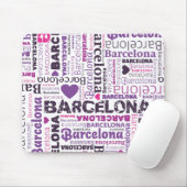 Cute spain barcelona souvernir mousepad muismat (Met muis)