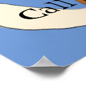 Cute Spaniel Dog Walking Grooming Business Poster (Hoek)