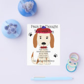 Cute Spaniel Dog wandelend Dog Groomer Flyer (Enkel)