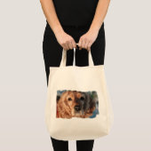 Cute Spaniel Grocery Tas (Voorkant (product))