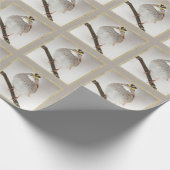Cute Sparrow Cadeaupapier (Hoek)