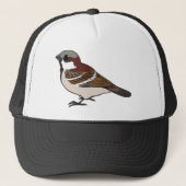 Cute sparrow trucker pet (Voorkant)