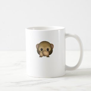 Cute Speak No Evil Monkey Emoji Koffiemok