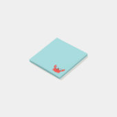 Cute Specky Crab Illustratie Post-it® Notes (Schuin)