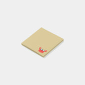 Cute Specky Crab Illustratie Post-it® Notes (Schuin)