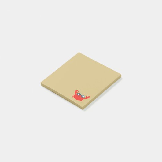 Cute Specky Crab Illustratie Post-it® Notes (Schuin)