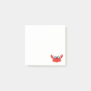 Cute Specky Crab Illustratie Post-it® Notes