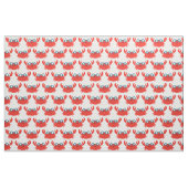 Cute Specky Crab Illustratie Stof (Fat Quarter)