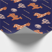 Cute Speelgoed Animal Cactus Kinder Cadeaupapier (Hoek)