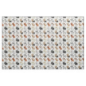 Cute Speelgoed Hondenras Pattern Stof (Fat Quarter)