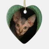 Cute sphynx kitten keramisch ornament (Rechts)