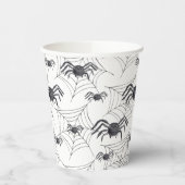 Cute Spider Waterverf Halloween Party Paper Cups Papieren Bekers (Links)