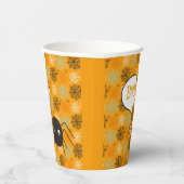 Cute spin en spinweb gepatterd papieren bekers (Rechts)