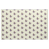 Cute spin in bovenste hoed cartoon stof (Fat Quarter)