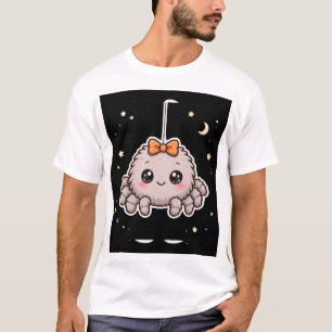 Cute Spin met Strik Halloween T-Shirt