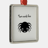 Cute spin metalen ornament (Rechts)