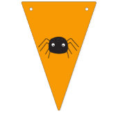 Cute spin & spider- web gepatterd vlaggetjes (Tweede vlag)