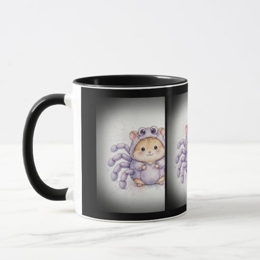 Cute Spinnekop Hamster Kostuum Mok (Links)