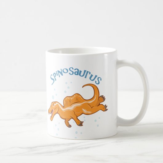 Cute Spinosaurus Koffiemok (Rechts)