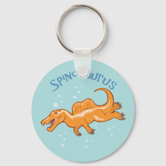 Cute Spinosaurus Sleutelhanger (Voorkant)